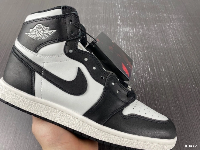 Reps TBK (2023) 1 85 Retro BQ4422-001 White High Black Jordan 0729